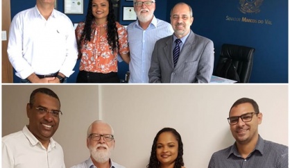 Fundaes realiza visitas às assessorias dos Senadores capixabas para apresentar posicionamento quanto a ameaça da PEC Paralela ao Terceiro Setor