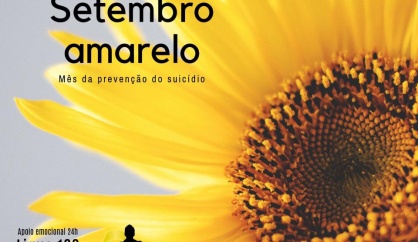 Setembro Amarelo - Mês de Prevenção ao Suicídio