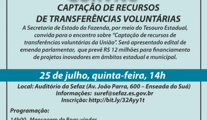 Captação de Recursos de Transferências Voluntárias