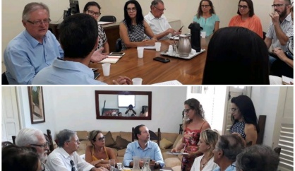 Fundaes participa de Reunião com o vice-prefeito de Vitória